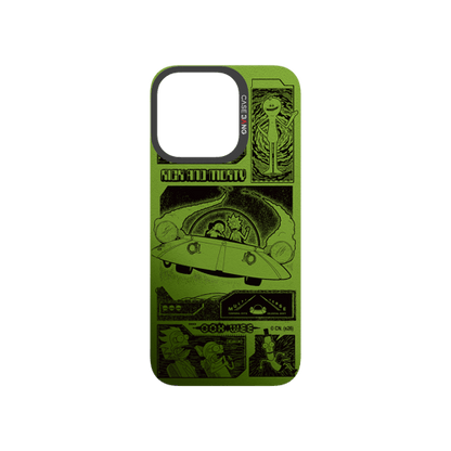 Green Print Snap-On Phone Case