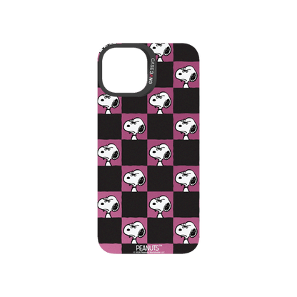 Snoopy Checkerboard Snap-On Phone Case