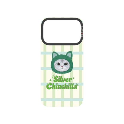 Silver Chinchilla Snap-On Phone Case
