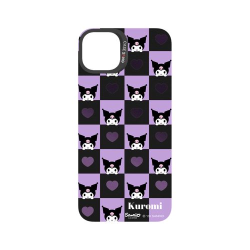 Kuromi Checkerboard Snap-On Phone Case