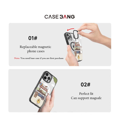 Baked Bear Imagisnap - CaseBangImagisnapCaseBangiPhone 13Back Cover