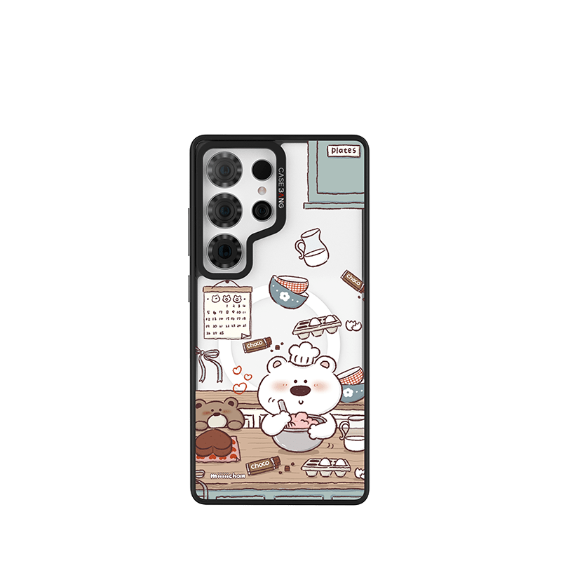 Baked Bear Imagisnap - CaseBangImagisnapCaseBangSamsung S24Back Cover+Base Case