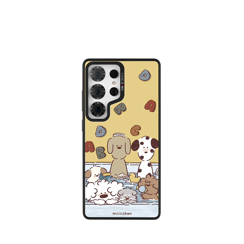 Bathing Dogs Imagisnap - CaseBangImagisnapCaseBangSamsung S24Back Cover+Base Case