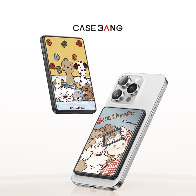 Bathing Dogs Magnetic Power Bank - CaseBangPower BankCaseBang5000mAh