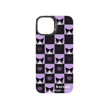 Kuromi Checkerboard Snap-On Phone Case