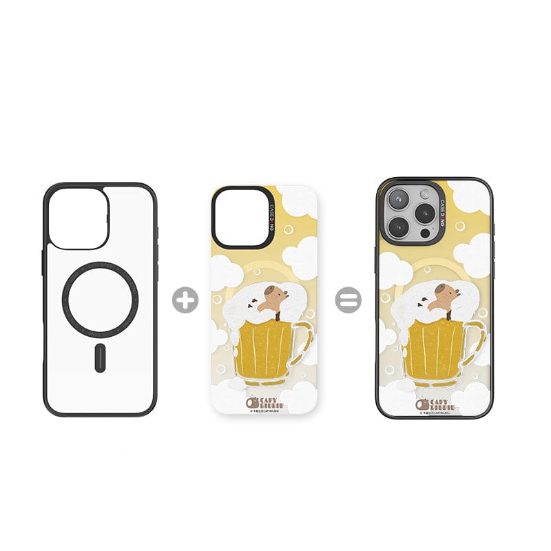 Beer Capybara Imagisnap - CaseBangImagisnapCaseBangiPhone 16 Pro MaxBack Cover+Base Case