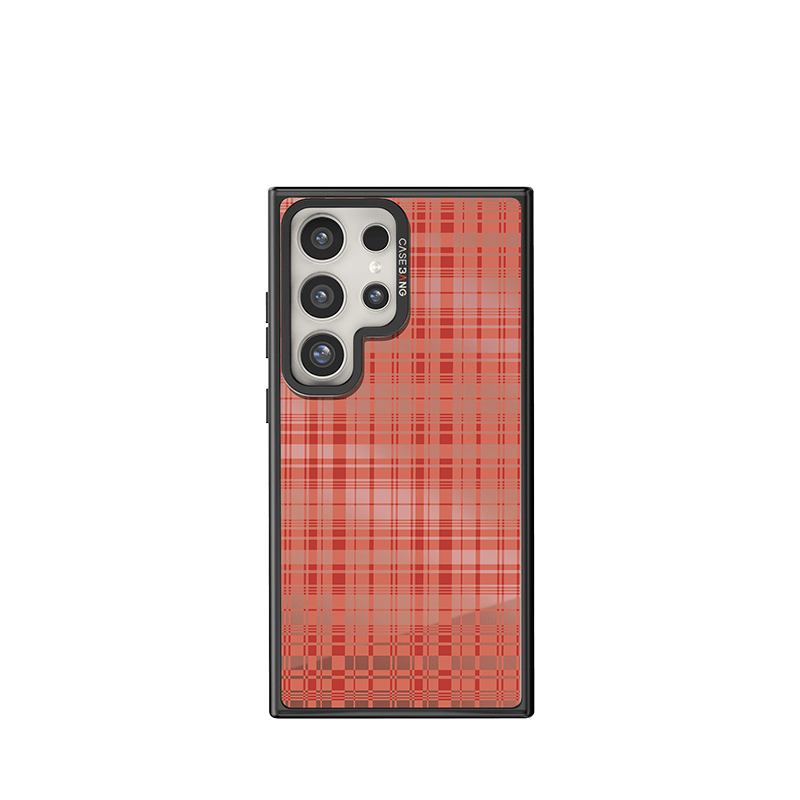 BERRY RED PLAID Imagisnap - CaseBangImagisnapCaseBangSamsung S24Back Cover+Base Case