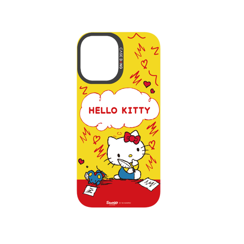 Kitty's Letter snap-on phone case cover for iPhone 17 – Sanrio Hello Kitty | CaseBang