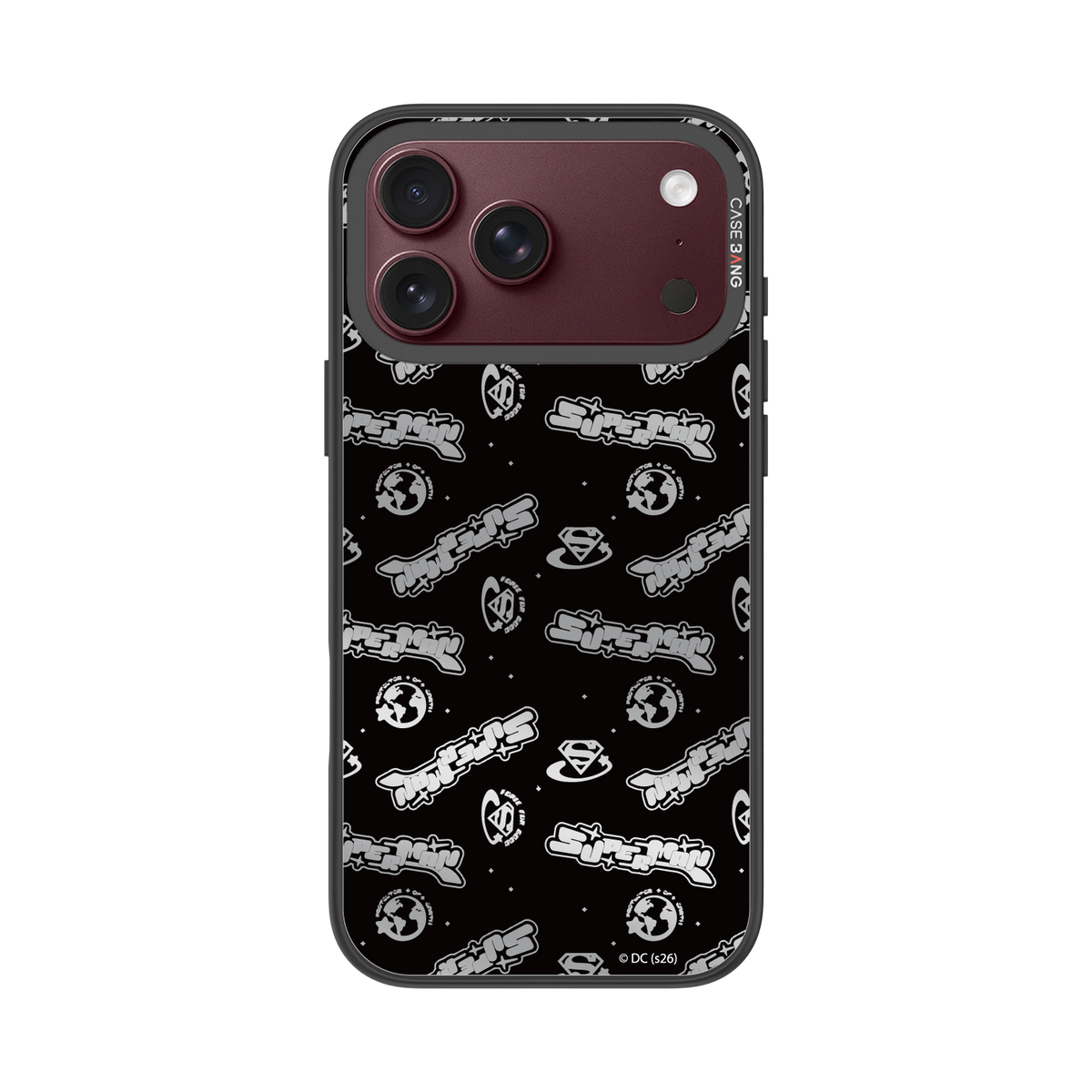 Black Logo Snap-On Phone Case