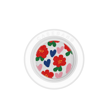 Bloom Series MagSafe Airbag Grip Stand - CaseBangMagSafe Airbag Grip StandCaseBangLITTLE RED FLOWER