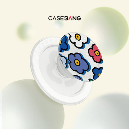 Bloom Series MagSafe Airbag Grip Stand - CaseBangMagSafe Airbag Grip StandCaseBangLITTLE RED FLOWER