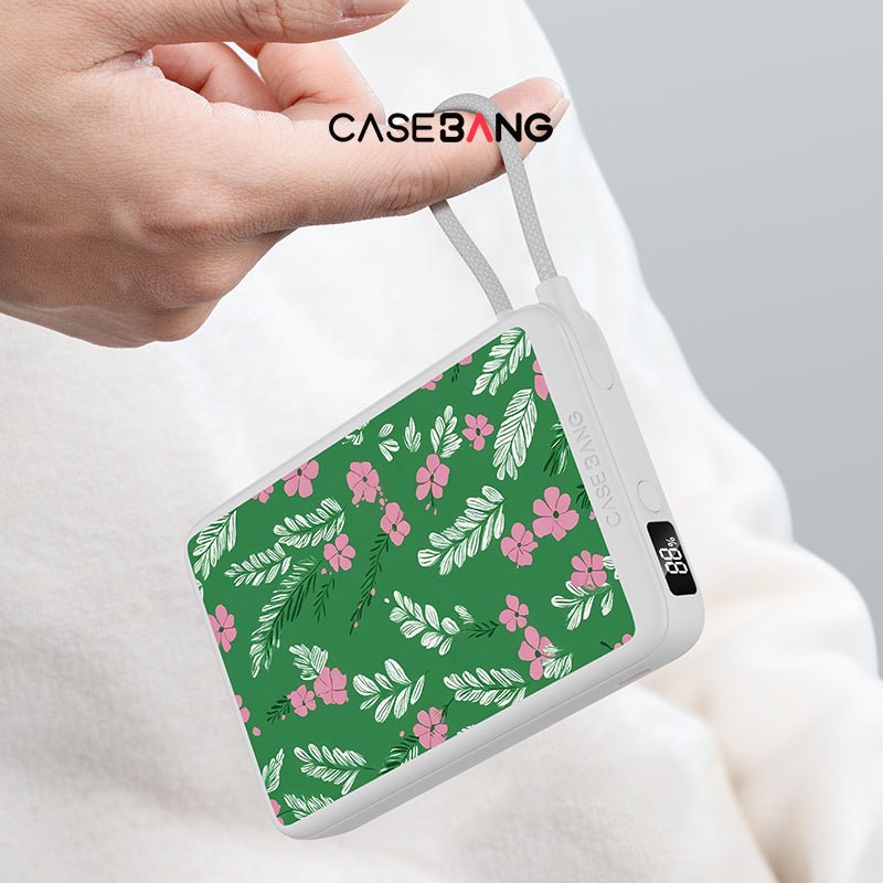 Bloom Series Power Bank Build - in Cable - CaseBangPower BankCaseBangFLORAL HILLS