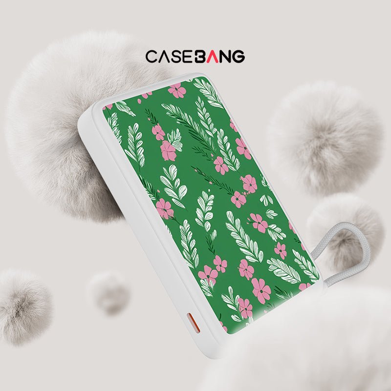 Bloom Series Power Bank Build - in Cable - CaseBangPower BankCaseBangFLORAL HILLS