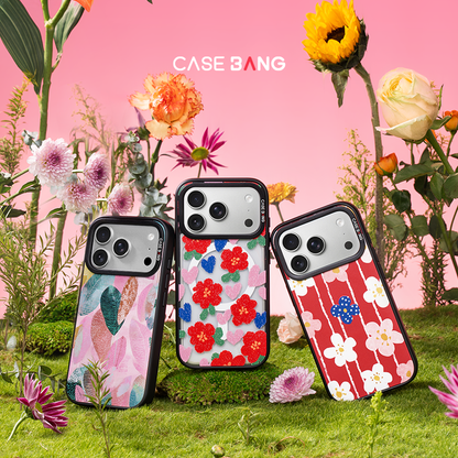 Bloom Series Snap - On Phone Case - CaseBangImagiSnap Case MagSafe CompatibleCaseBangMate 80 Pro MaxLITTLE BLUE FLOWER