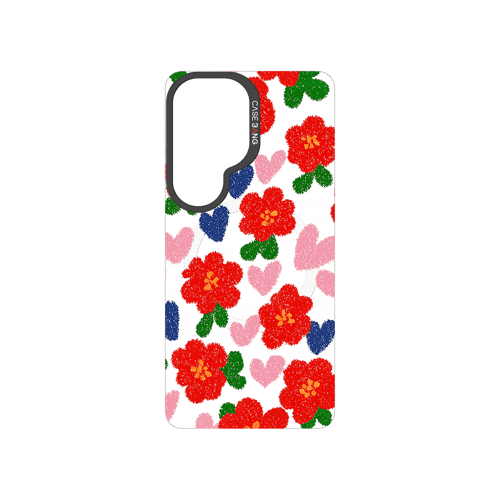 Bloom Series Snap - On Phone Case - CaseBangImagiSnap Case MagSafe CompatibleCaseBangSAMSUNG S26LITTLE RED FLOWER