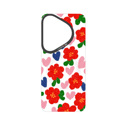Bloom Series Snap - On Phone Case - CaseBangImagiSnap Case MagSafe CompatibleCaseBangP70 Pro/Pro+LITTLE RED FLOWER