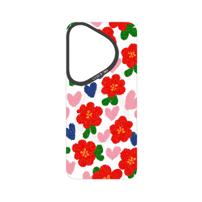 Bloom Series Snap - On Phone Case - CaseBangImagiSnap Case MagSafe CompatibleCaseBangP70 Pro/Pro+LITTLE RED FLOWER