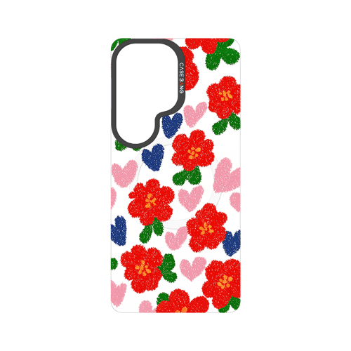 Bloom Series Snap - On Phone Case - CaseBangImagiSnap Case MagSafe CompatibleCaseBangSAMSUNG S26 UltraLITTLE RED FLOWER