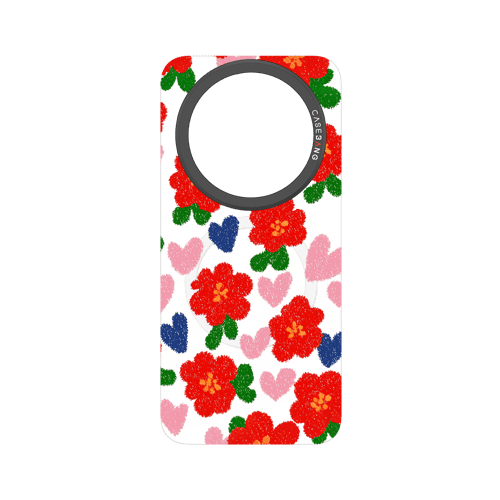 Bloom Series Snap - On Phone Case - CaseBangImagiSnap Case MagSafe CompatibleCaseBangMate 80/ 80 ProLITTLE RED FLOWER