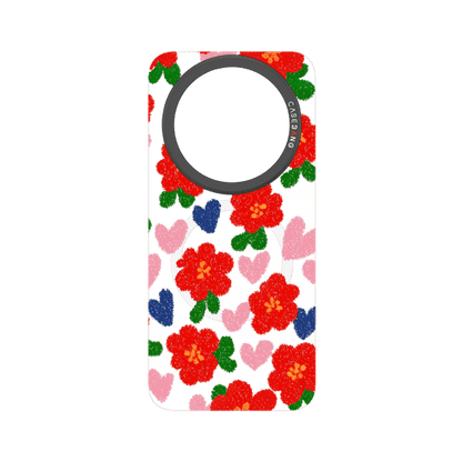 Bloom Series Snap - On Phone Case - CaseBangImagiSnap Case MagSafe CompatibleCaseBangMate 80/ 80 ProLITTLE RED FLOWER