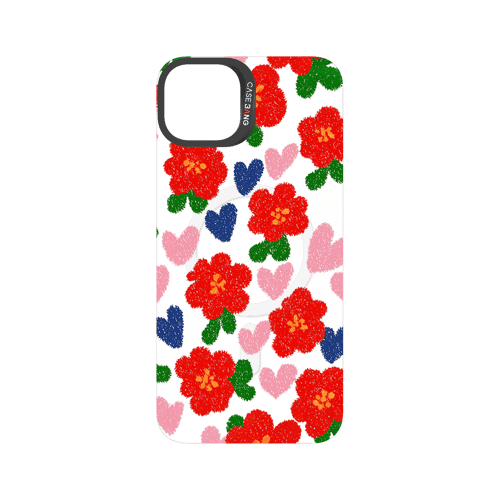 Bloom Series Snap - On Phone Case - CaseBangImagiSnap Case MagSafe CompatibleCaseBangiPhone 15 PlusLITTLE RED FLOWER
