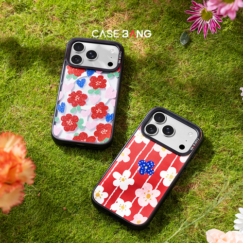 Bloom Series Snap - On Phone Case - CaseBangImagiSnap Case MagSafe CompatibleCaseBangMate 80 Pro MaxLITTLE BLUE FLOWER