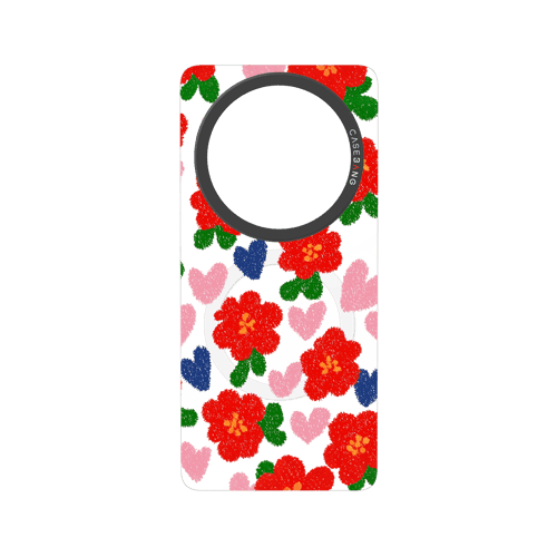 Bloom Series Snap - On Phone Case - CaseBangImagiSnap Case MagSafe CompatibleCaseBangMate 70 Pro/Pro+LITTLE RED FLOWER