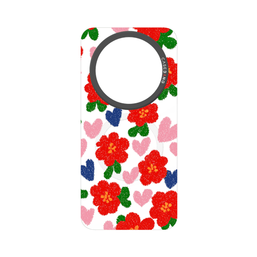 Bloom Series Snap - On Phone Case - CaseBangImagiSnap Case MagSafe CompatibleCaseBangMate 80 Pro MaxLITTLE RED FLOWER