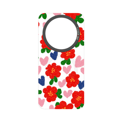 Bloom Series Snap - On Phone Case - CaseBangImagiSnap Case MagSafe CompatibleCaseBangMate 80 Pro MaxLITTLE RED FLOWER