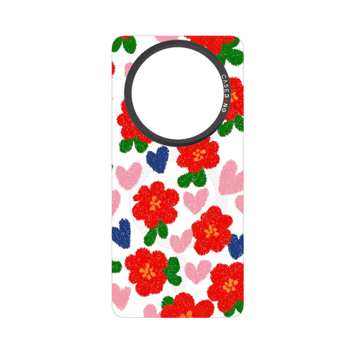 Bloom Series Snap - On Phone Case - CaseBangImagiSnap Case MagSafe CompatibleCaseBangMate 60 ProLITTLE RED FLOWER