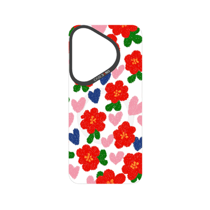 Bloom Series Snap - On Phone Case - CaseBangImagiSnap Case MagSafe CompatibleCaseBangP70LITTLE RED FLOWER