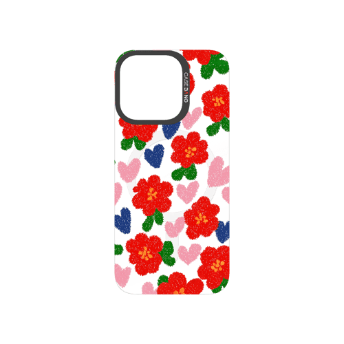 Bloom Series Snap - On Phone Case - CaseBangImagiSnap Case MagSafe CompatibleCaseBangiPhone 16 ProLITTLE RED FLOWER