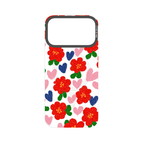 Bloom Series Snap - On Phone Case - CaseBangImagiSnap Case MagSafe CompatibleCaseBangiPhone 17 Pro MaxLITTLE RED FLOWER
