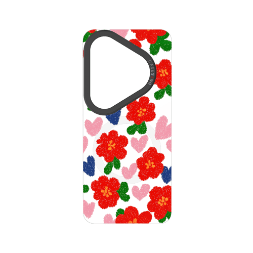 Bloom Series Snap - On Phone Case - CaseBangImagiSnap Case MagSafe CompatibleCaseBangP80 Pro/Pro+LITTLE RED FLOWER
