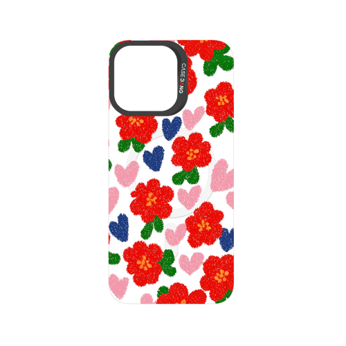 Bloom Series Snap - On Phone Case - CaseBangImagiSnap Case MagSafe CompatibleCaseBangiPhone 15 Pro MaxLITTLE RED FLOWER