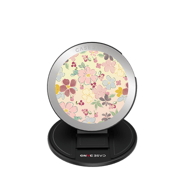 Blooming Flowers grip stand with base and back cover