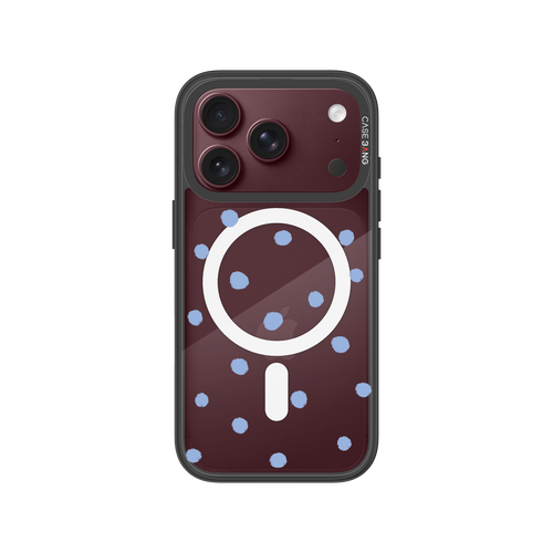Blue Dot Snap-On Phone Case