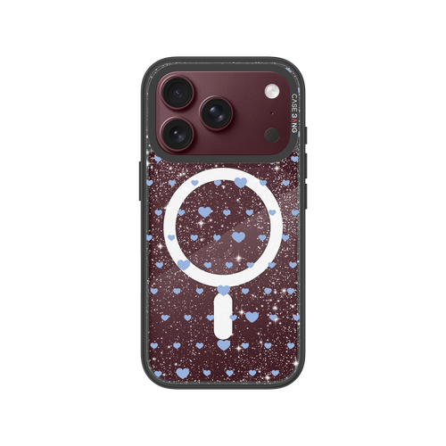 Blue Heart Snap-On Phone Case