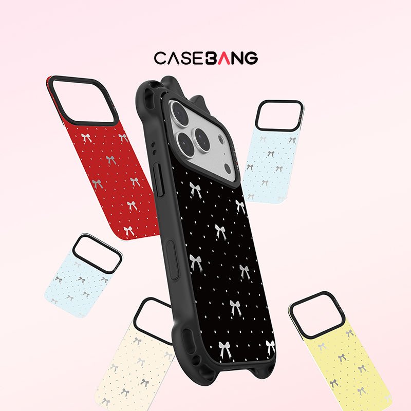 Bow Imagisnap Base Case - CaseBangBase CaseCaseBangBlackiPhone 17 Pro Max