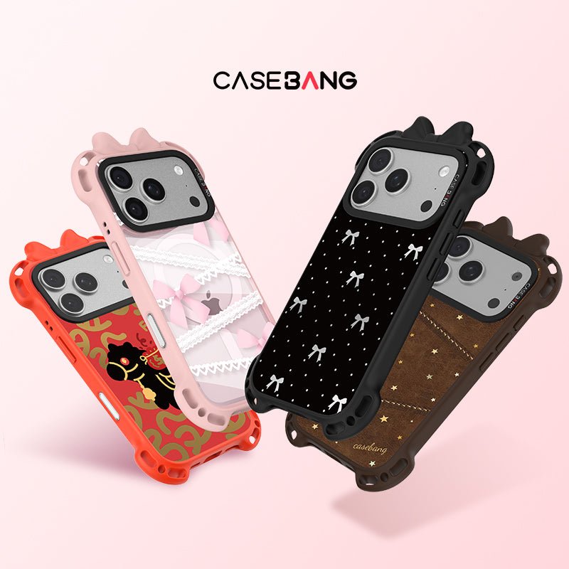 Bow Imagisnap Base Case - CaseBangBase CaseCaseBangBlackiPhone 17 Pro Max