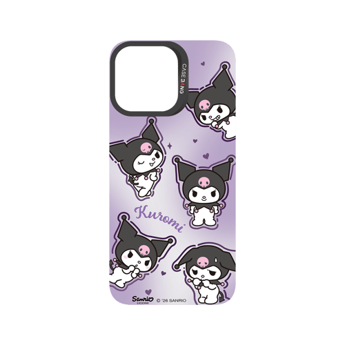 Soft Purple Kuromi Snap-On Phone Case