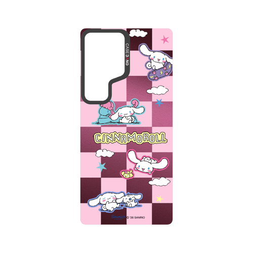 Checkered Cinnamoroll Snap-On Phone Case