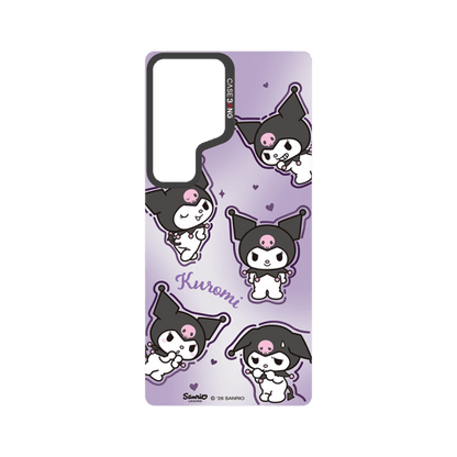Soft Purple Kuromi Snap-On Phone Case