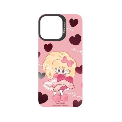Pink Heart Hug Snap-On Phone Case