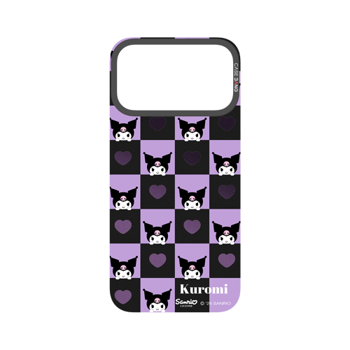 Kuromi Checkerboard Snap-On Phone Case