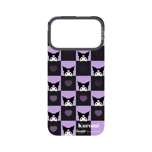 Kuromi Checkerboard Snap-On Phone Case