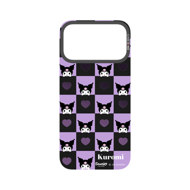 Kuromi Checkerboard Snap-On Phone Case