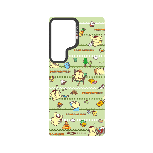 Camping Pompom Snap-On Phone Case