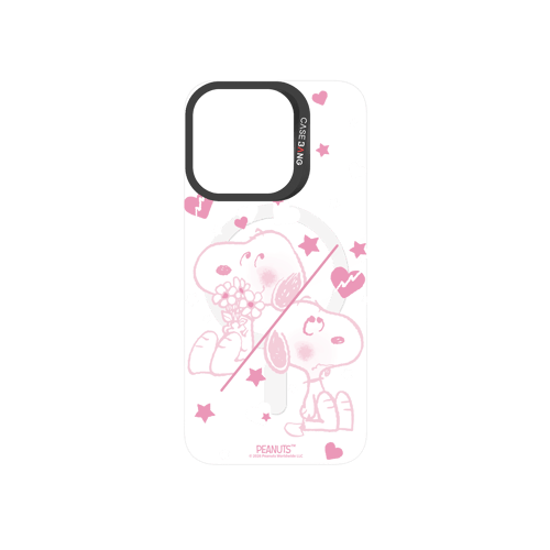 Romantic Snoopy Snap-On Phone Case