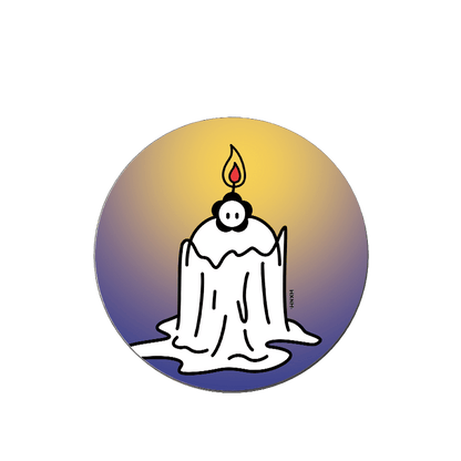 Candle Pattern Magsafe Grip Stand - CaseBangMagsafe Grip StandCaseBangBack Cover